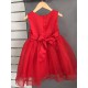 Robe princesse tulle rouge