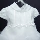 Robe cérémonie baptême blanche bébé fille PO 1040MC